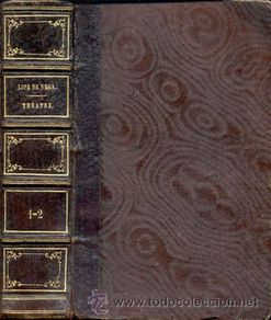 Libros antiguos: LOPE DE VEGA – THÉATRE – AÑO 1850